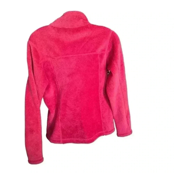PATAGONIA Women's Small Pink  Snap-T Polartec Pullover Jacket Sweat Fleece S - Picture 2 of 4